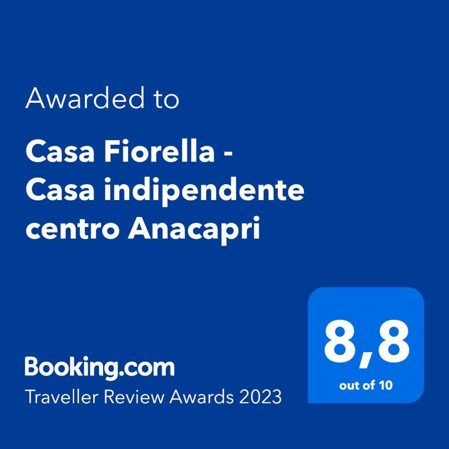 Casa Fiorella - Casa Indipendente Centro Anacapri Екстер'єр фото